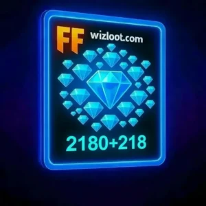 Free Fire 2180 + 218 Diamonds