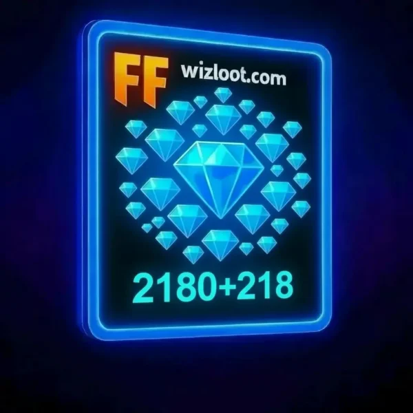 Free Fire 2180 + 218 Diamonds