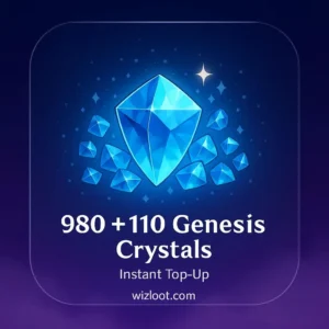 Genshin Impact 980 + 110 Genesis Crystals | Instant Top Up