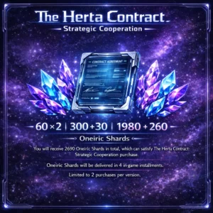 Honkai: Star Rail Herta Contract: Strategic Cooperation | Instant Delivery