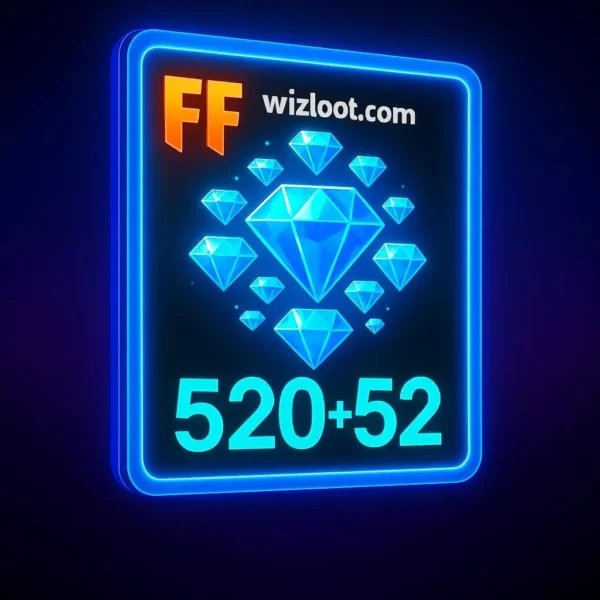Free Fire 520 + 52 Diamonds