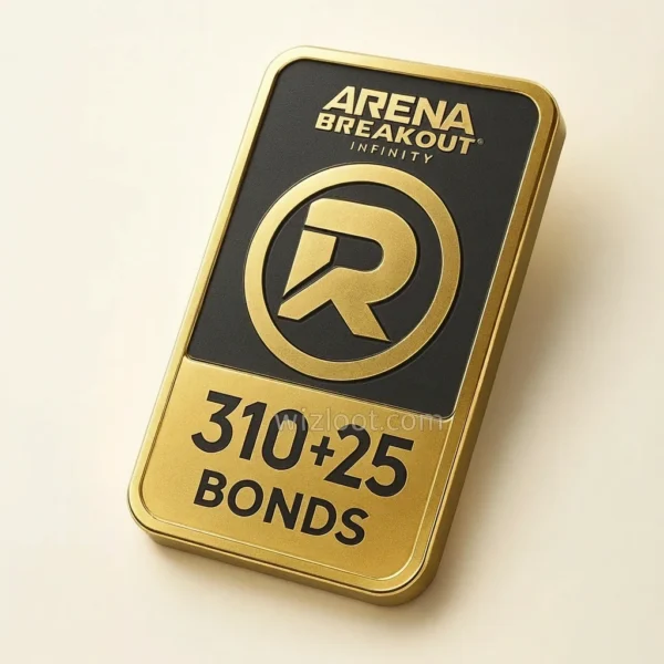 Arena Breakout 310 + 25 Bonds Top-Up Arena Breakout 310 + 25 Bonds Top-Up