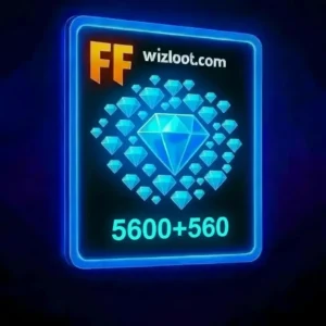 Free Fire 5600 + 560 Diamonds Free Fire 5600 + 560 Diamonds