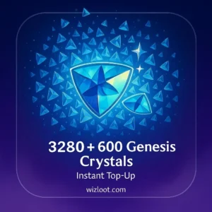Genshin Impact 3280 + 600 Genesis Crystals | Instant Top Up