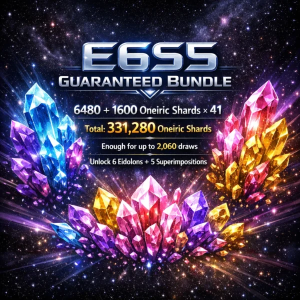 d901ff2b-4efe-4dff-8a78-7f9198e1559a Honkai: Star Rail E6S5 Guaranteed Bundle | Instant Delivery