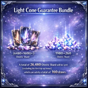 Honkai: Star Rail Light Cone Guarantee Bundle | Instant Delivery