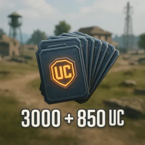 PUBG Mobile – 3000+850 UC Top‑up