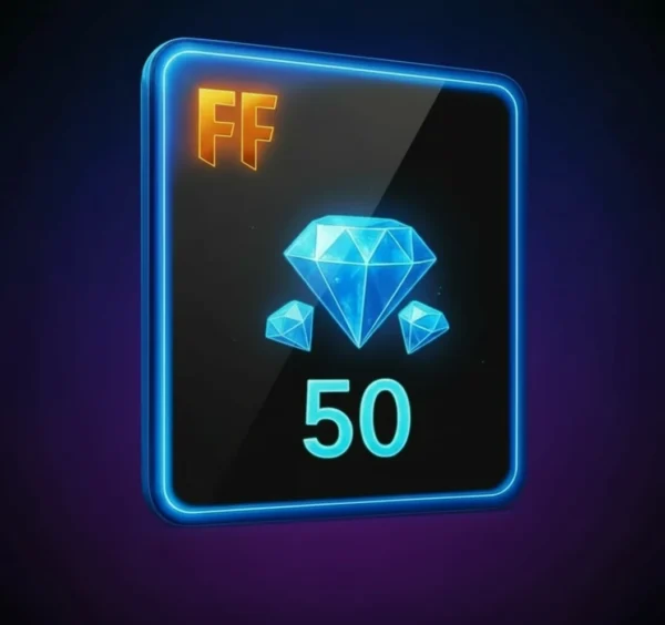 Free Fire Top Up 50 Diamonds – Fast Delivery-(Malaysia & Singapore)