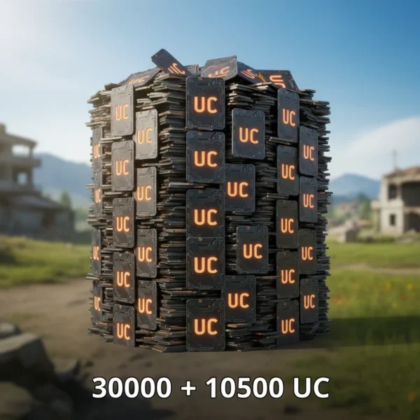 PUBG Mobile – 30000+10500 UC Top‑up PUBG Mobile – 30000+10500 UC Top‑up