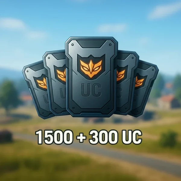 PUBG Mobile – 1500+300 UC Top‑up PUBG Mobile – 1500+300 UC Top‑up