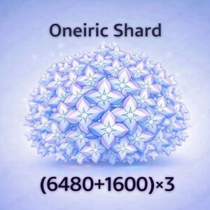 Honkai: Star Rail (6480 + 1600) * 3 Oneiric Shards | Instant Delivery