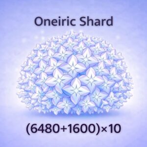 Honkai: Star Rail (6480 + 1600) * 10 Oneiric Shards | Instant Delivery
