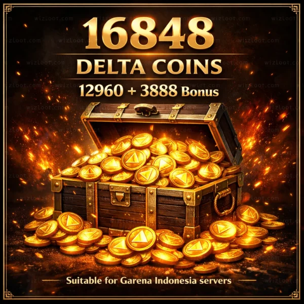 Delta Force – 12960 + 3880 Delta Coins | Instant Top‑Up