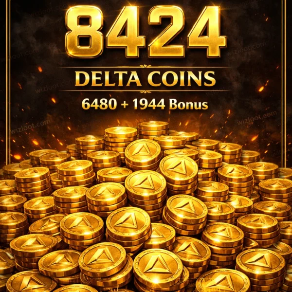 Delta Force – 6480 + 1944 Delta Coins | Instant Top‑Up