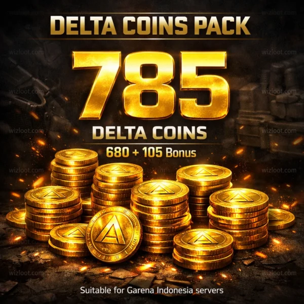 Delta Force – 680 + 105 Delta Coins | Instant Top‑Up