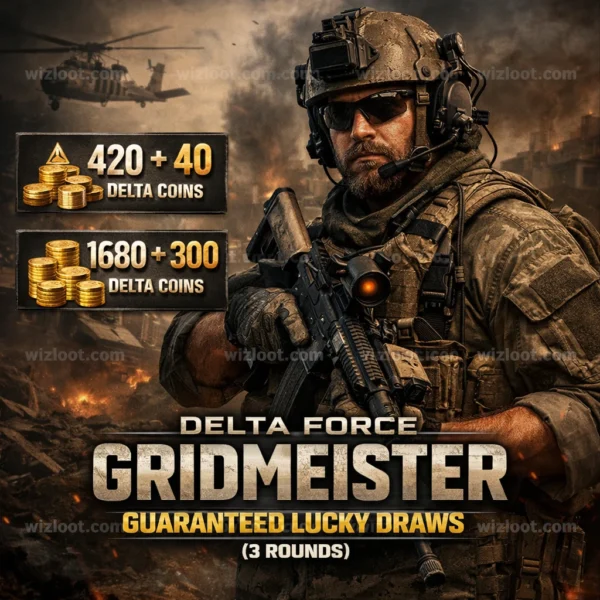 d1f8be21-420c-48d7-8c20-89b186278262 Delta Force – Gridmeister Guaranteed Lucky Draws | Instant Top‑Up