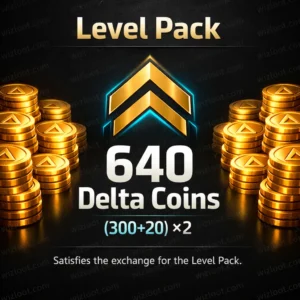 Delta Force – Level Pack(640 Delta Coins) | Instant Top‑Up