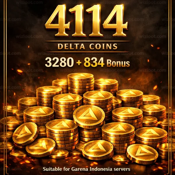 Delta Force – 3280 + 834 Delta Coins | Instant Top‑Up